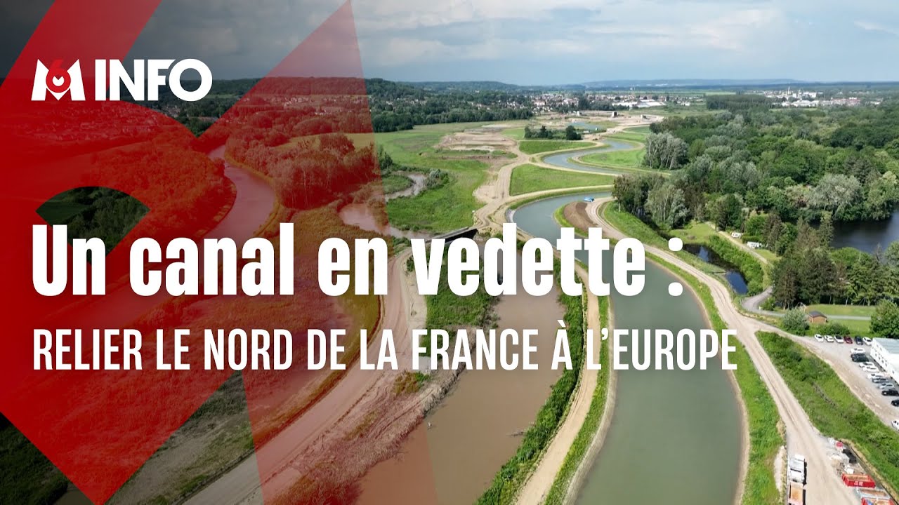 Le chantier pharaonique du canal Seine - Nord Europe est lancé
