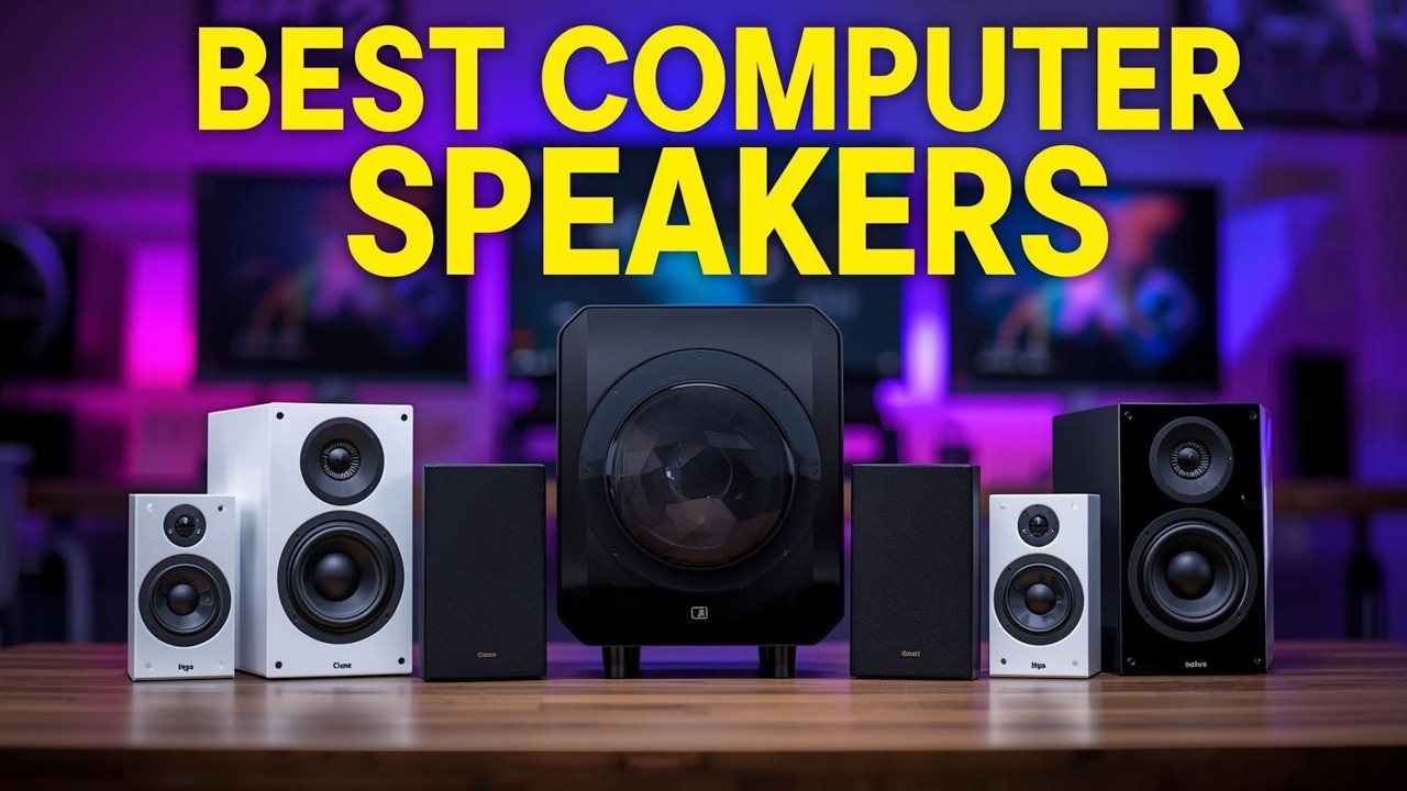 [Top 5] Best Computer Speakers of 2026