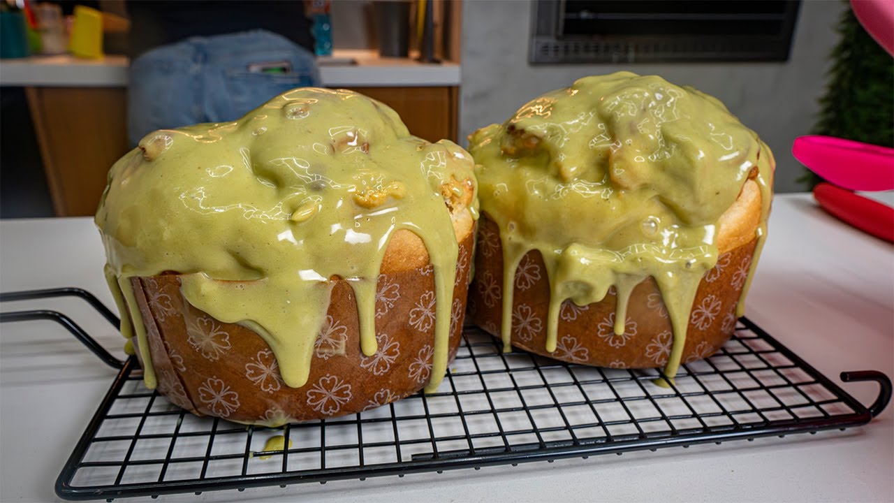 PANETONE CASEIRO DE PISTACHE QUE VAI SURPREENDER A FAMÍLIA!