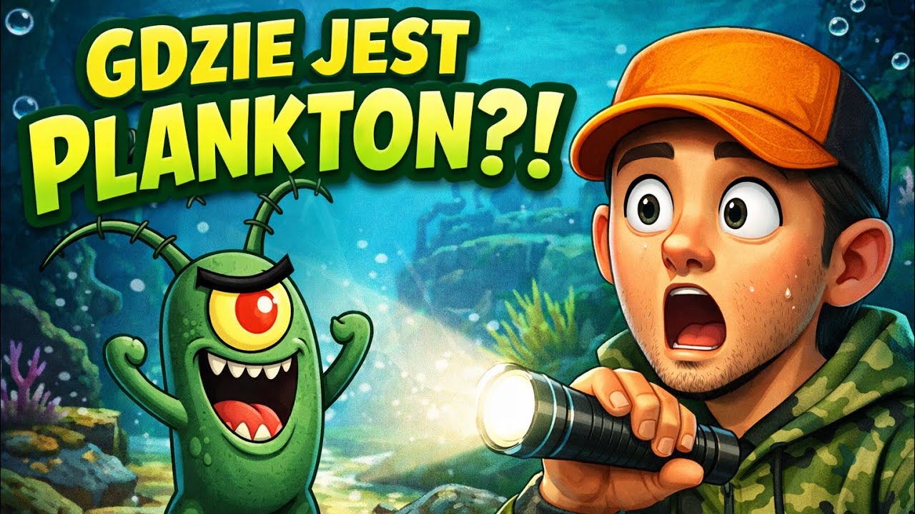 SpongeBob #2 – Szukamy PLANKTONA! 🔍🦠
