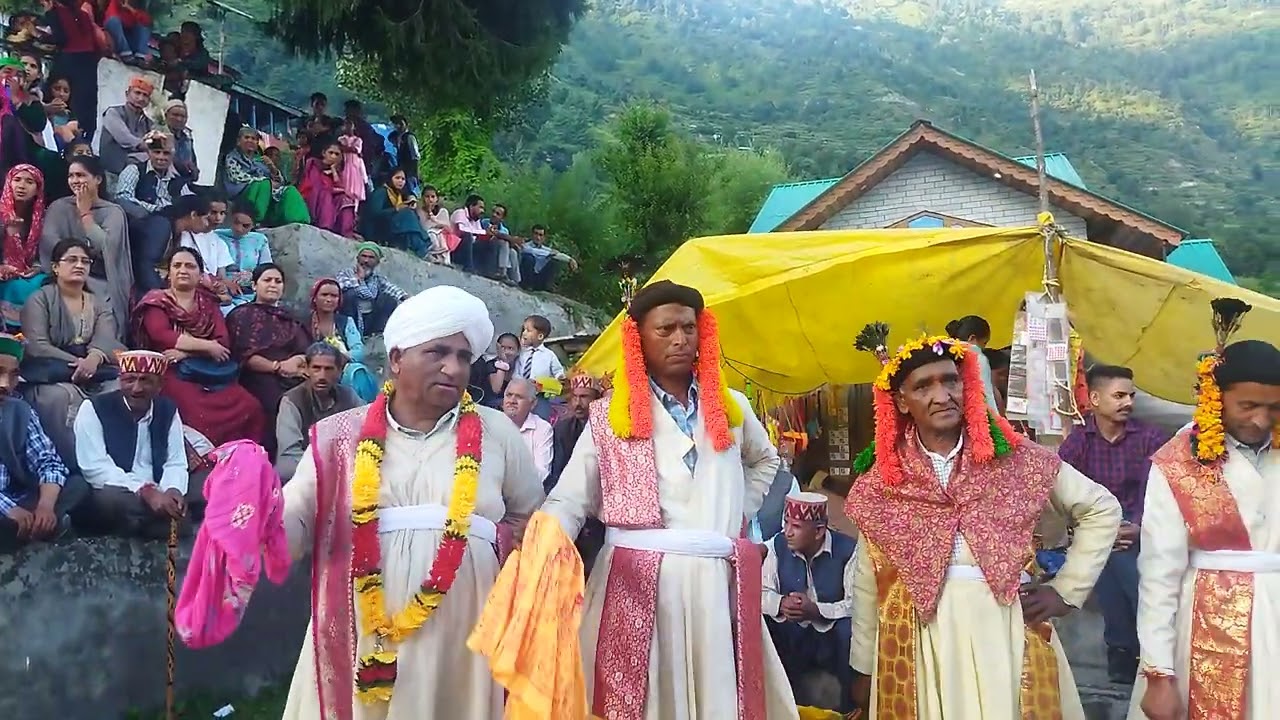 Traditional village fair at Palach valley Banjar  kullu Himachal Pradesh Today on 23rd August 2022