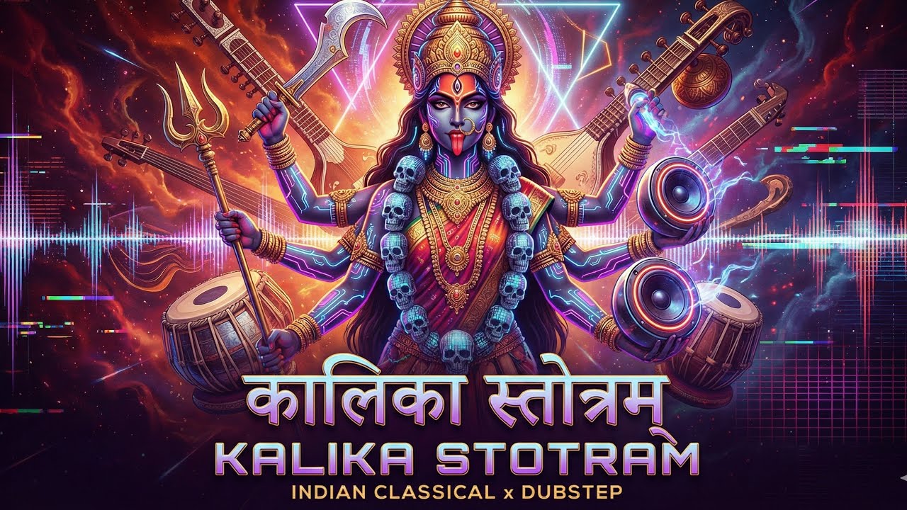POWERFUL Kalika Stotram | Indian Classical x Dubstep | Heavy Bass Mix | Urban Shor Beats