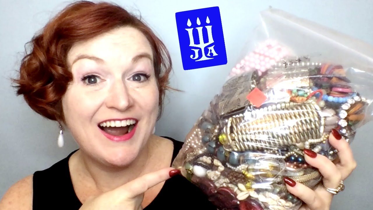Goodwill Jewelry Jar Unboxing - James Avery - Mystery Jewelry Bag Unbagging - Jewelry Haul 2018