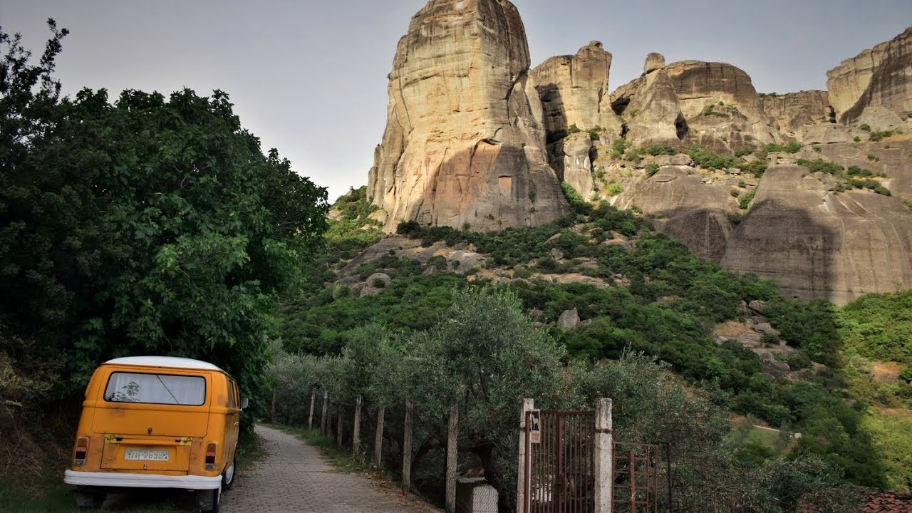 Driving in Kalambaka, Greece 🇬🇷
