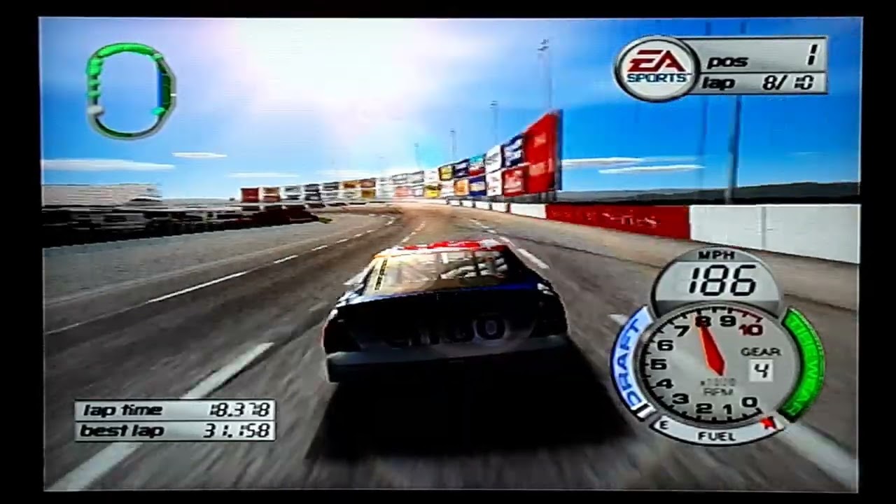 NASCAR Thunder 2003 (PS2) Jeff Burton at UAW-GM Quality 500