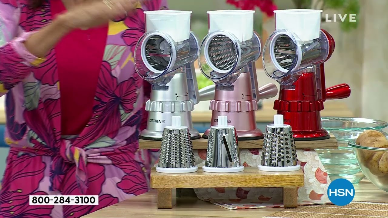 Kitchen HQ Glitz Speed Drum Grater   Slicer