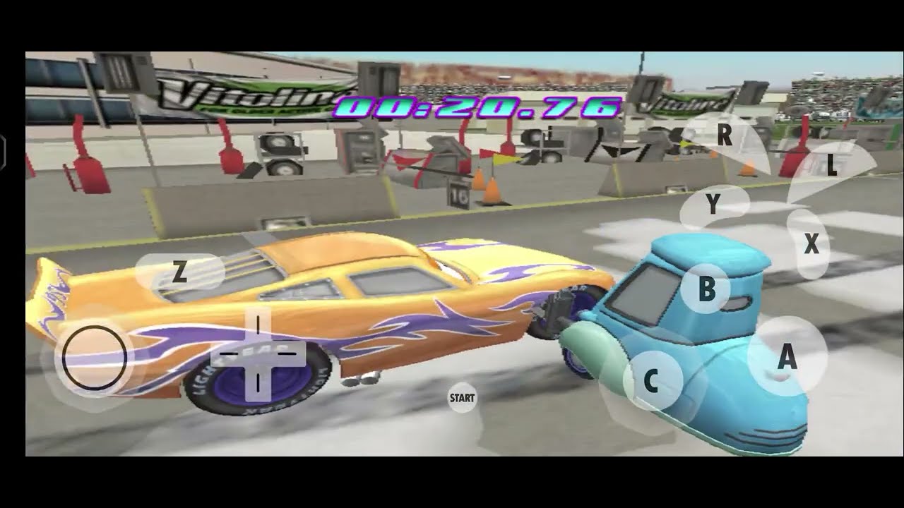 Cars El Videojuego GameCube Gameplay #6