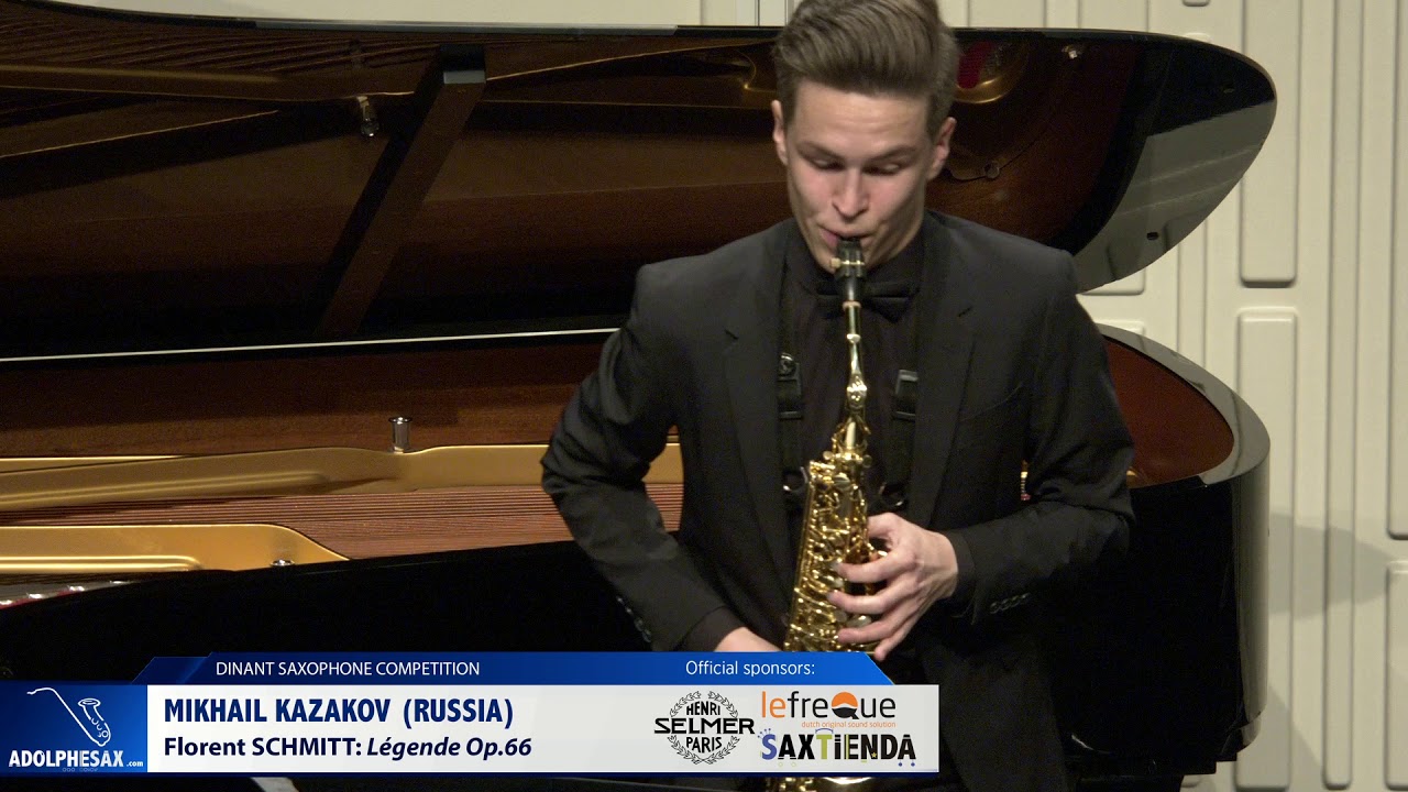 Mikhail Kazakov (Russia) - Legende Op 66 by Florent Schmitt (Dinant 2019)