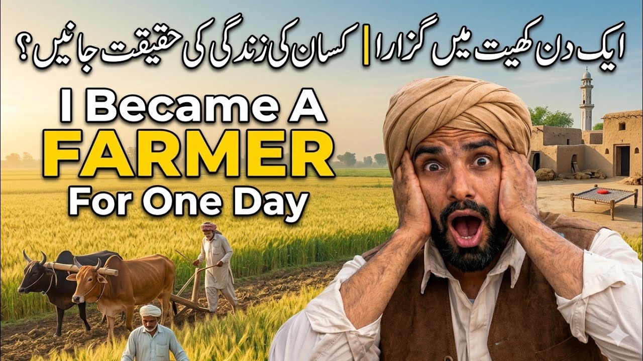 Trying Farming for 24 Hours 😳 | The Hardest Job I Ever Did!