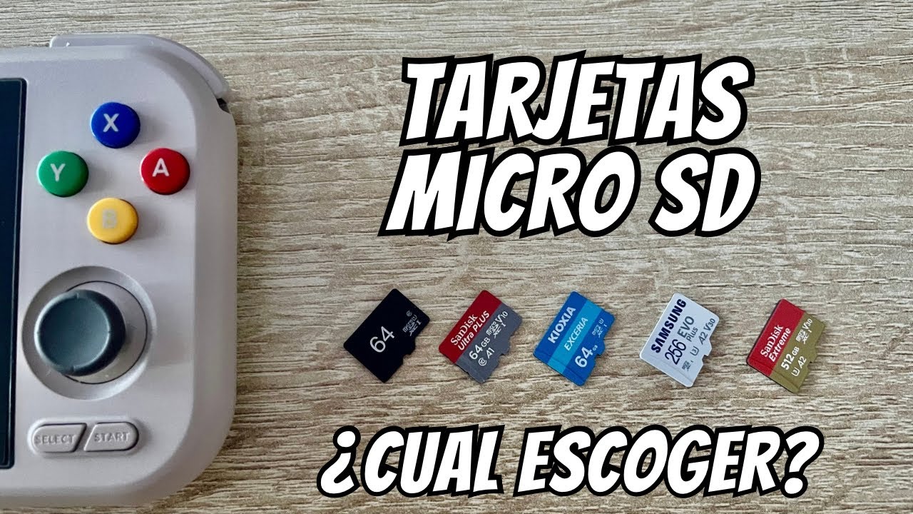 ¿Cual es la mejor tarjeta micro SD para tu consola? Mi opinión