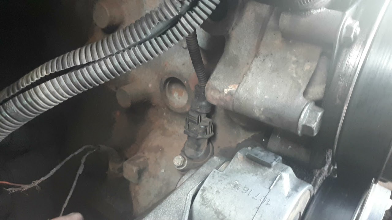 IVECO 35S14 Sensor de rotação e luz da injeção acesa.
