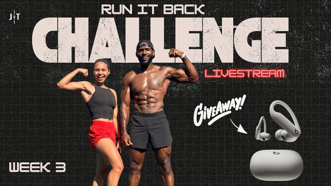 RUN IT BACK CHALLENGE WEEK 3 Livestream  [Prize Winners/ Giveaway / Q&A]