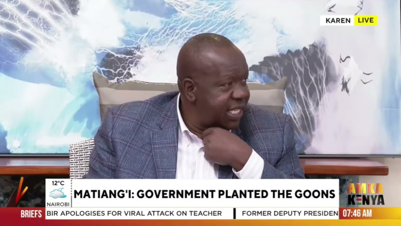 Dr. Fred Matiang’i on Why Dialogue Is NOT the Solution to the Issues Kenyans Are Facing