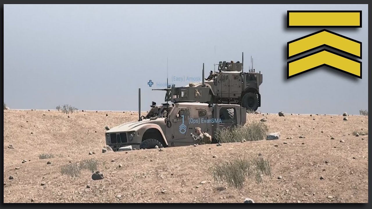 US Special Forces Convoy ELIMINATES Enemy HVT (Squad Ops 1-Life Event) - v9 Squad Gameplay Full Game