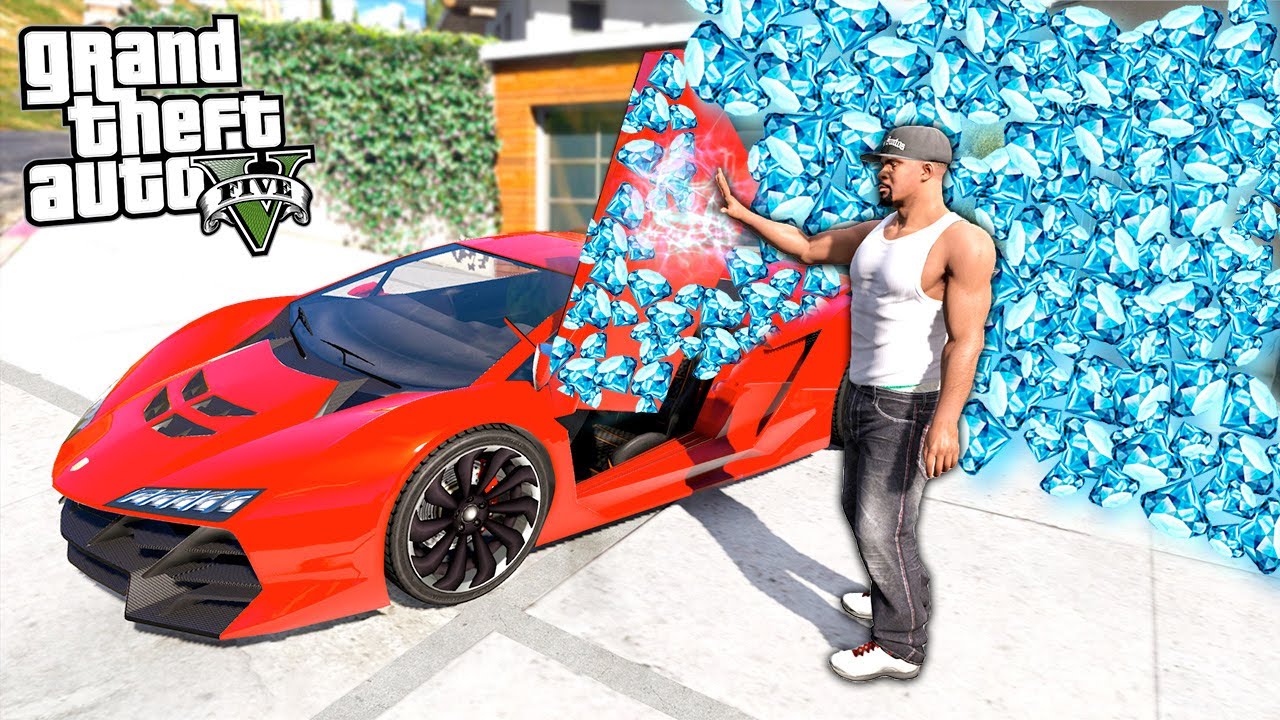 ВСЁ ЧТО ТРОНЕШЬ = Превращается в БРИЛЛИАНТЫ в GTA 5!