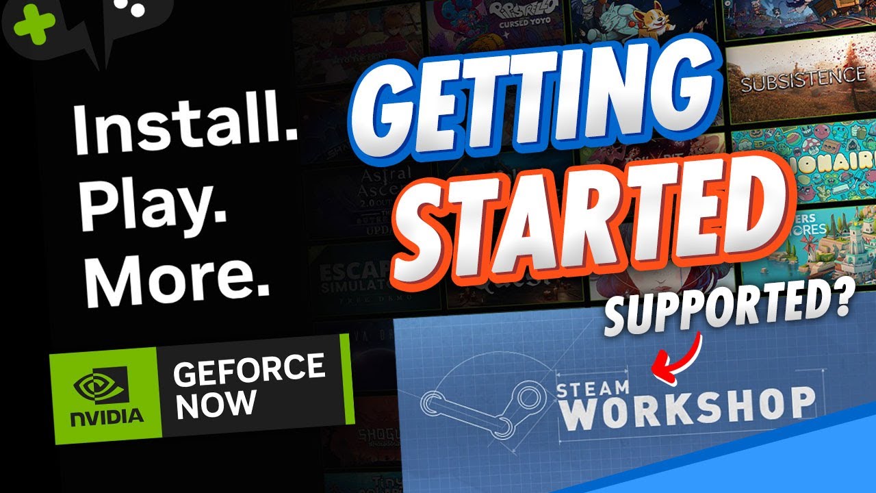 Getting Started with INSTALL-to-PLAY on GeForce NOW. Will Mods Work?