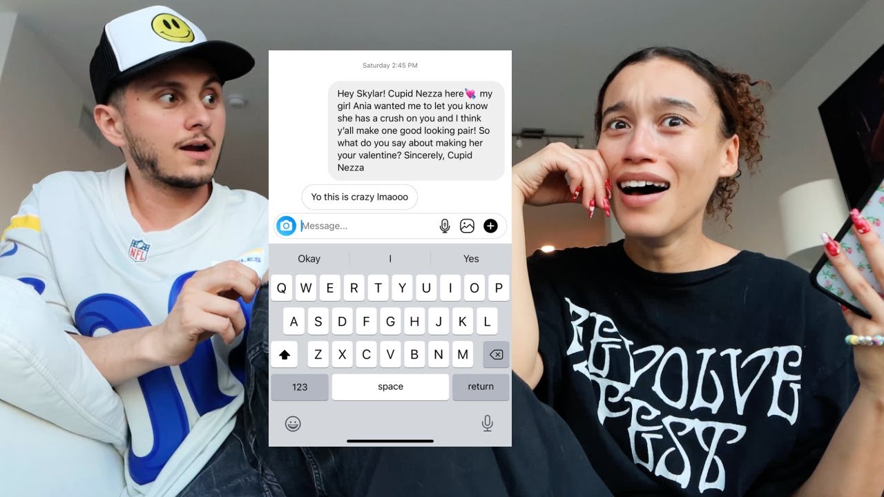 DM'ing MY SUBSCRIBERS SECRET CRUSHES...w/ DAVID