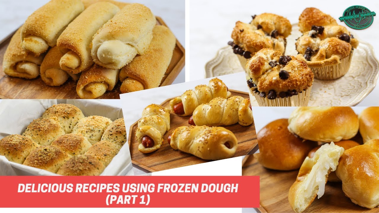 Delicious Recipes using Frozen Bread Dough | Part 1 | Weekly Bakes