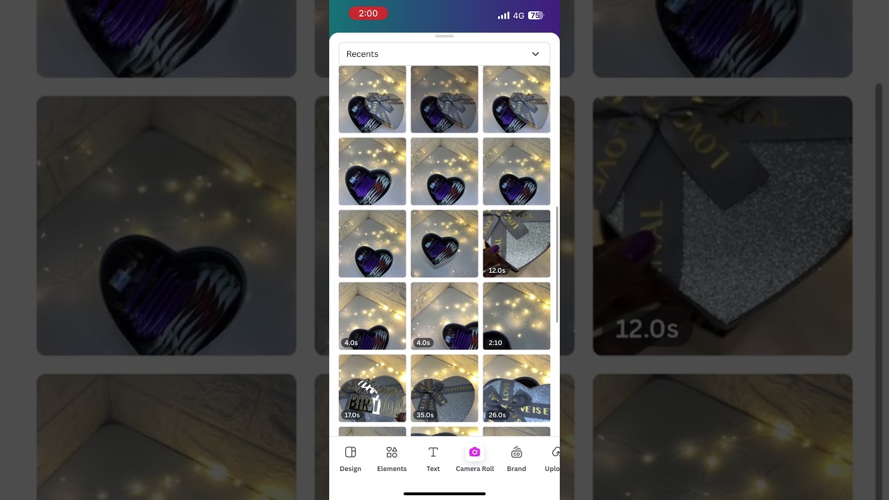How to edit canva Polaroid photos/