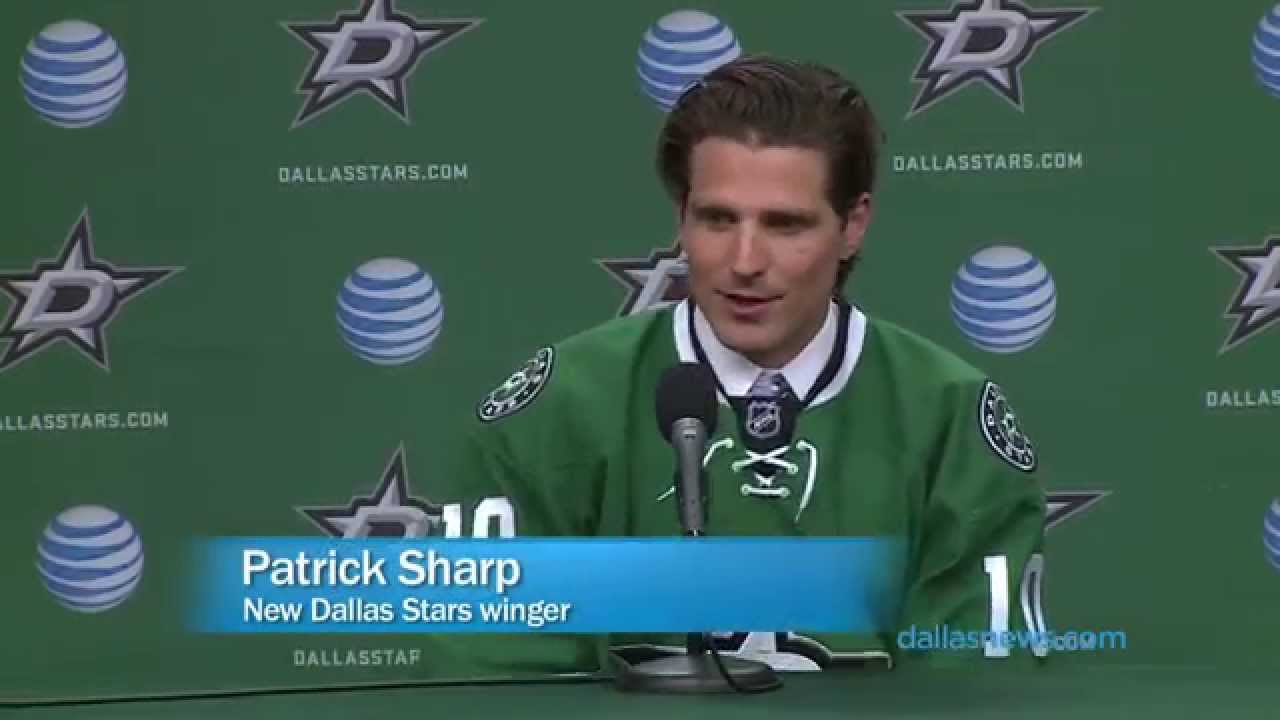 Winger Patrick Sharp traded to the Stars from Chicago