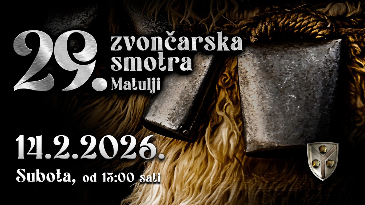 29. ZVONČARSKA SMOTRA Matulji / 14. 2. 2026. @LIVE