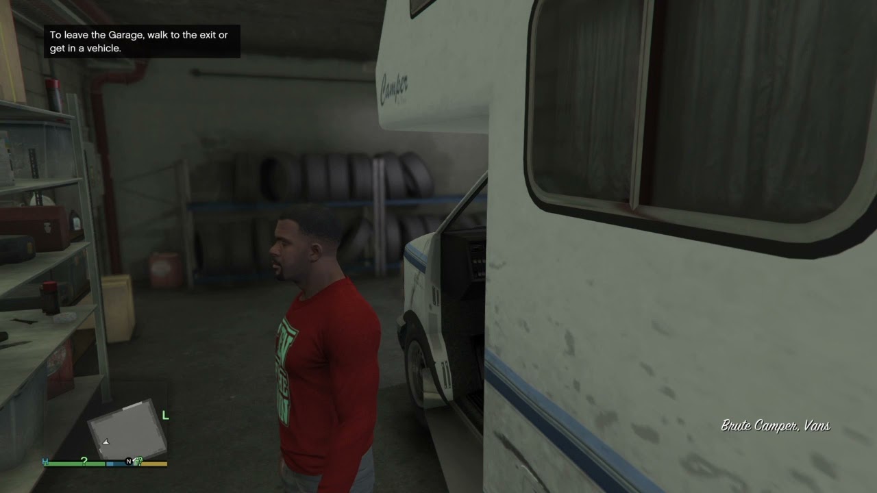 GTA 5 ( story) Store any vehicle in big garage