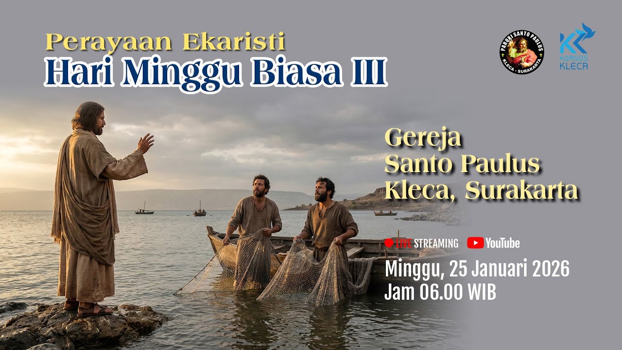 PERAYAAN EKARISTI - HARI MINGGU BIASA III