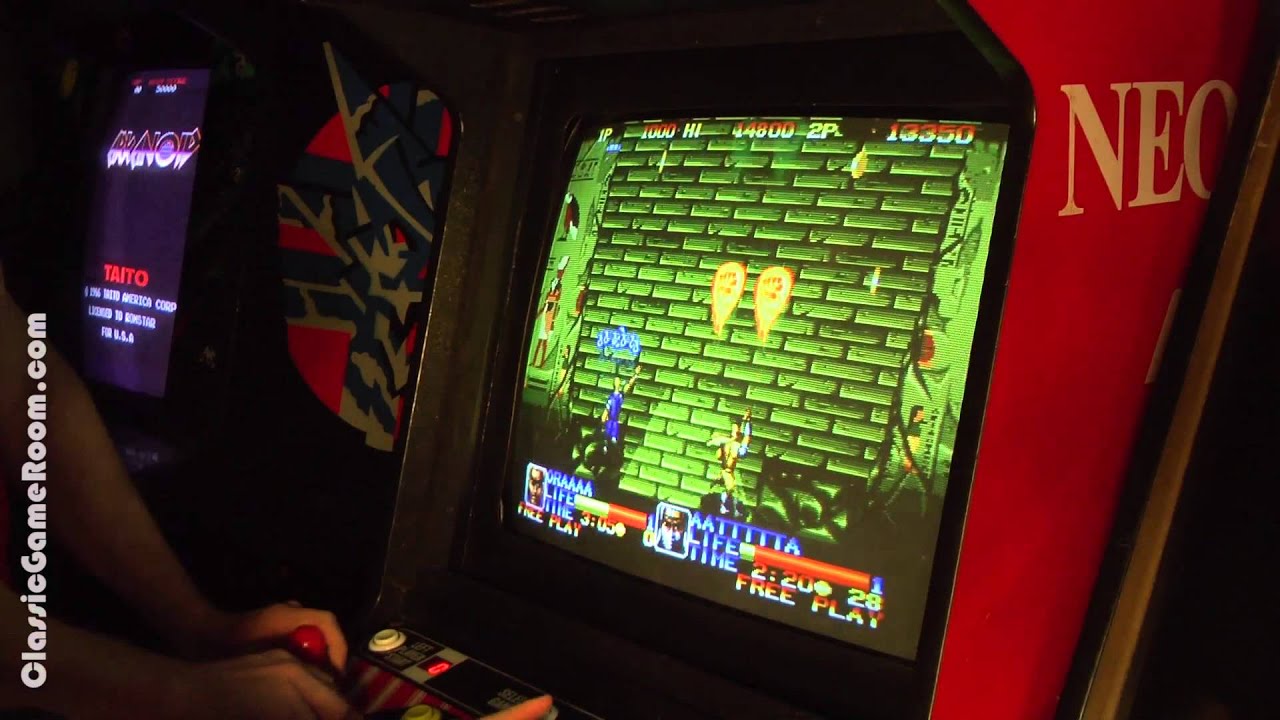 Classic Game Room - NINJA COMMANDO review for Neo-Geo MVS