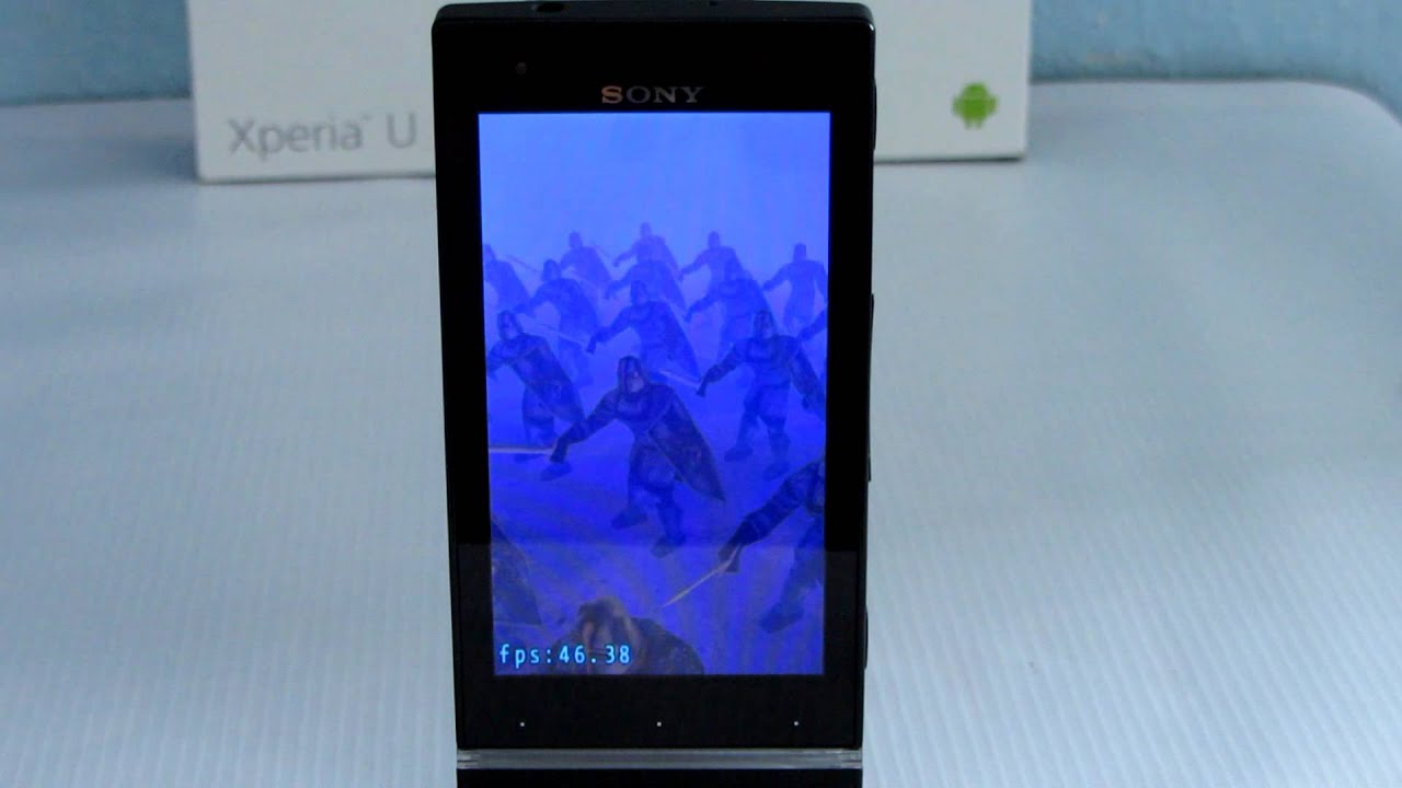 Sony Xperia U ST25i benchmark video - mobilxTV