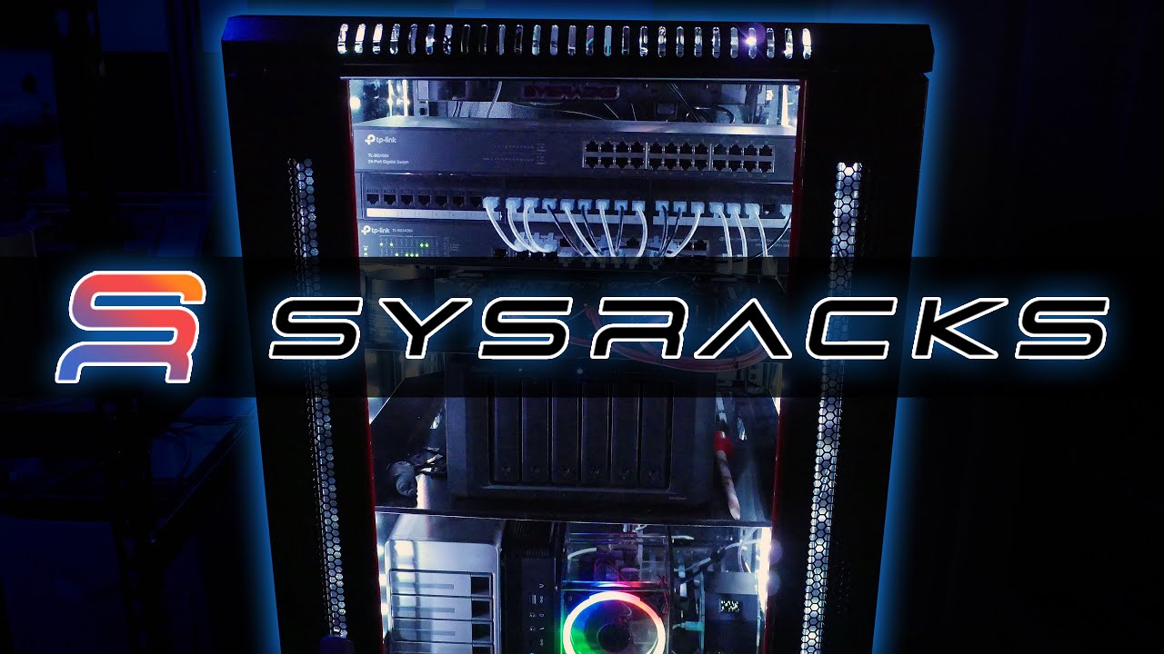 My New Sysracks Enclosed Rack! (Sysracks 27U 24