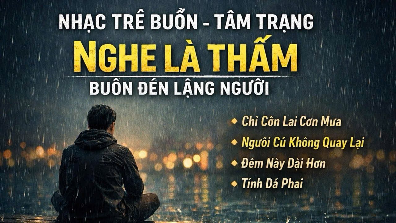 🎧 Nhạc Trẻ Buồn – Tâm Trạng | Nghe Là Thấm | Buồn Đến Lặng Người | Playlist Nhạc Buồn Hay Nhất