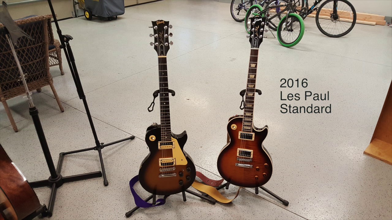 1981 Gibson Les Paul XR-1 vs. 2016 Gibson Les Paul Standard