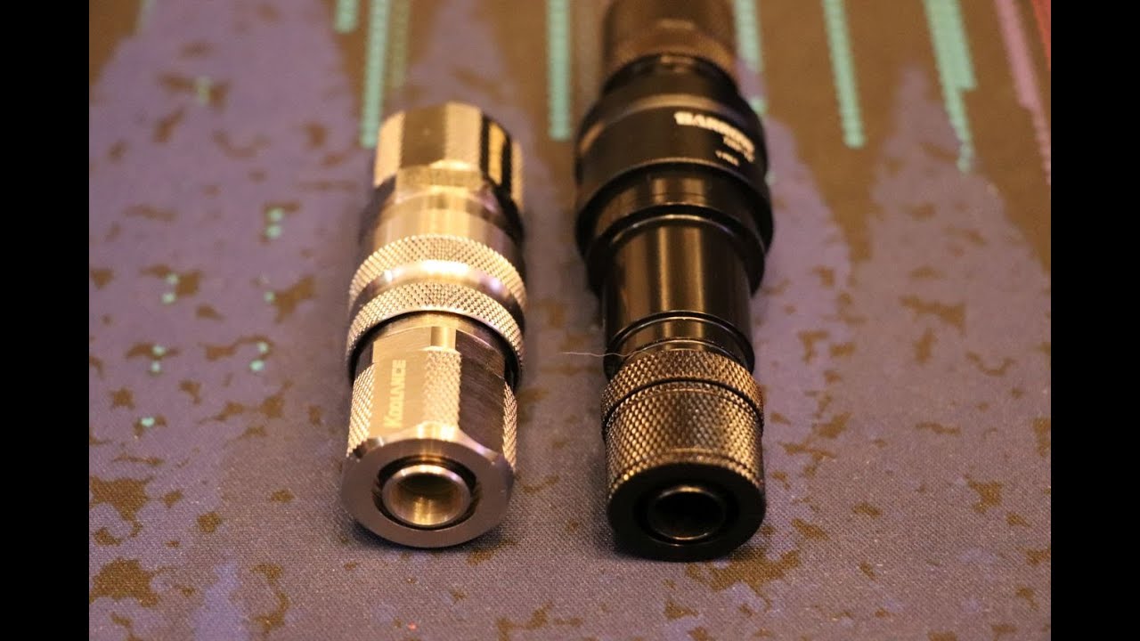 Szybkozlaczki Koolance QD3 vs Barrow TZKF-V2