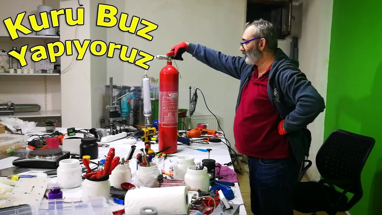 Soğutma Suyu İçin Kuru Buz Üretmeye Dair Bir Prototip ve Deney