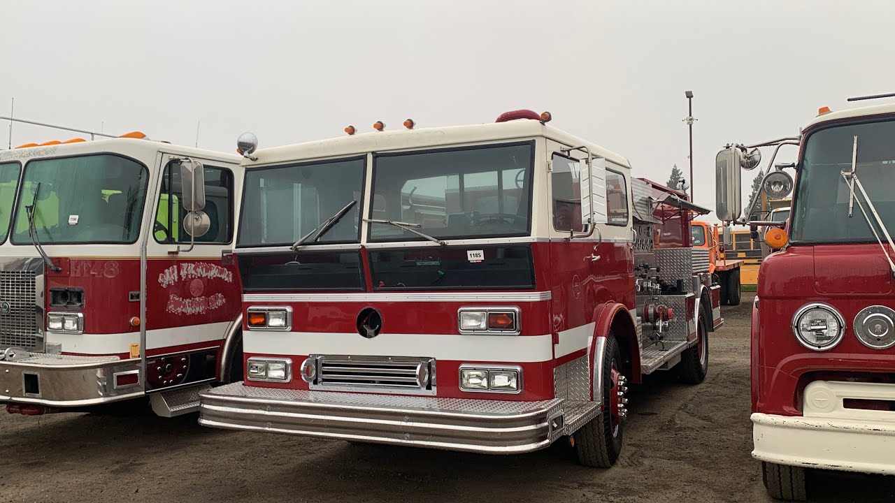 San Francisco Fire Dept. Station 22’s 1973 Ward LaFrance P-80 at Auction