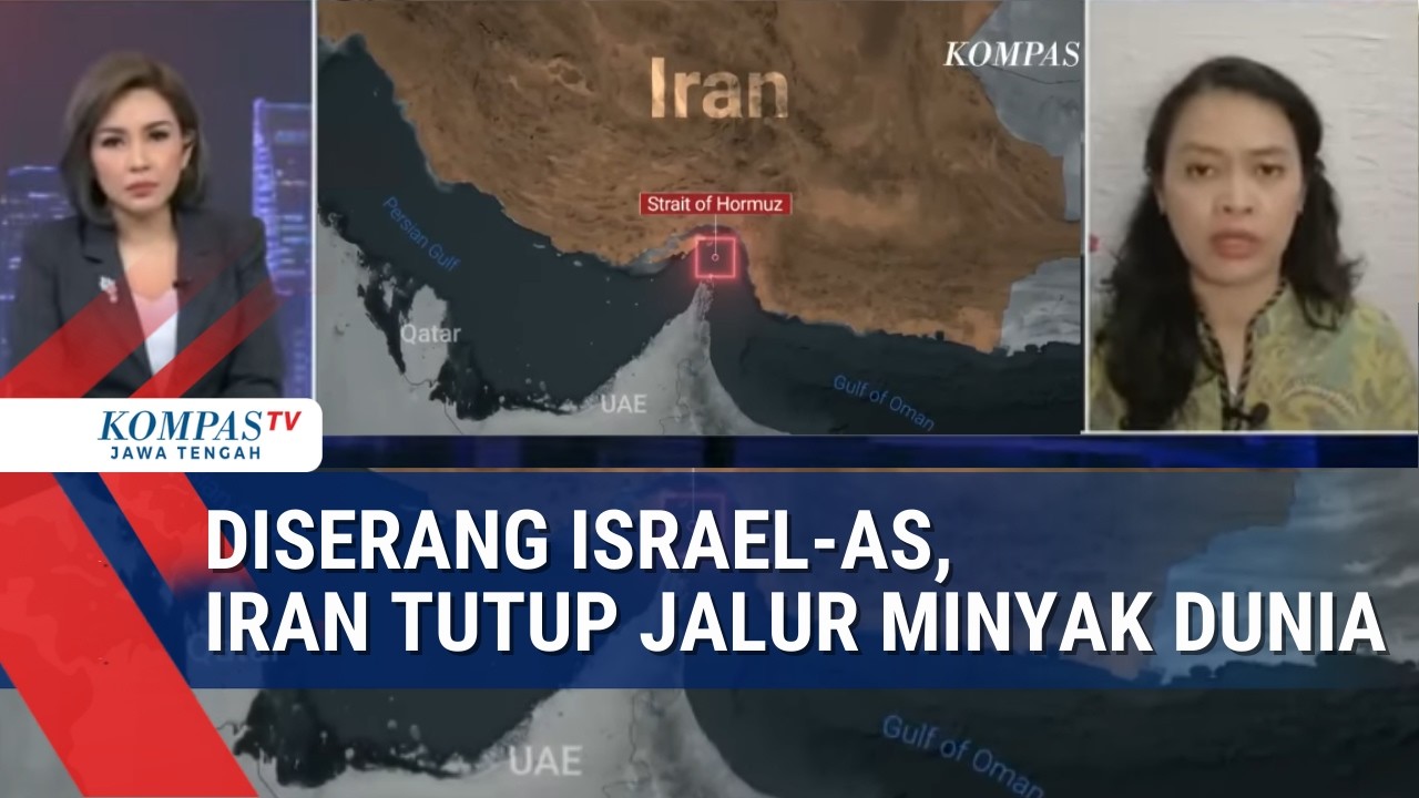 Diserang Israel-AS, Iran Tutup Jalur Minyak Dunia
