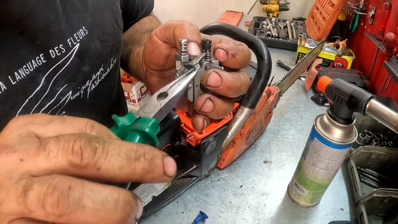 Motorlu Testere Stop Etmiyor Kendiliğinden gaz yiyor