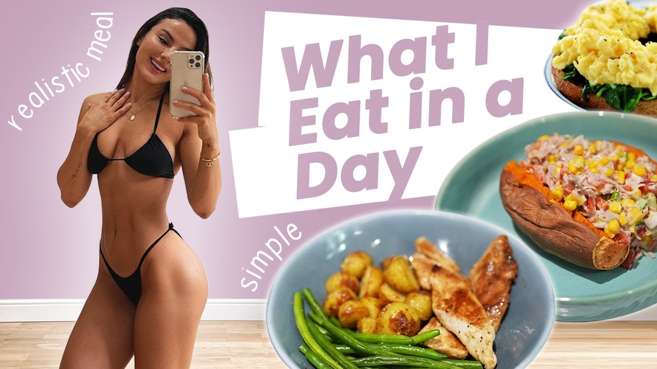 WHAT I EAT IN A DAY - SIMPLE AND REALISTIC MEALS | Krissy Cela