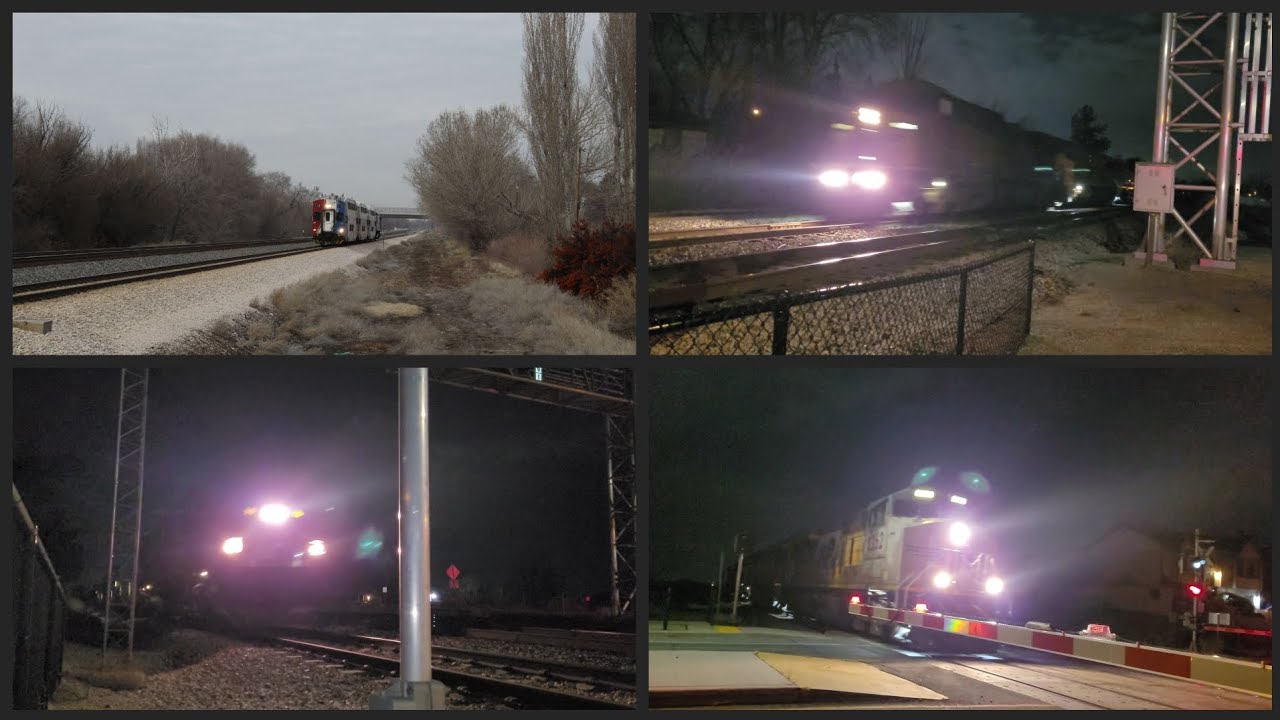 Railfanning around Roy, UT 1/30/26