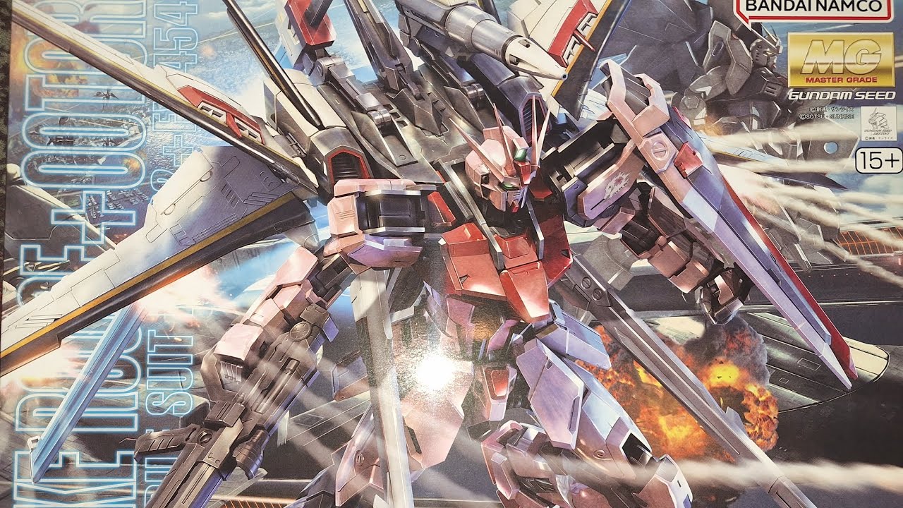 Time-lapse Gunpla build of Strike Rouge +OOTORI ORB Mobile suit MBF-02+EW454F 🫡