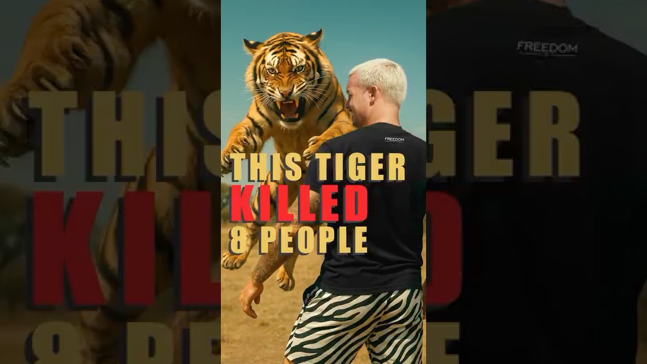 This Tiger Killed 8 People❗️