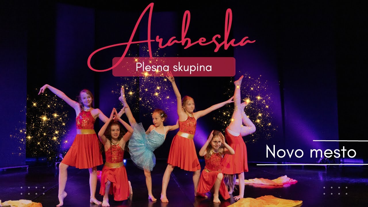 Arabeska - plesna skupina iz Mladinskega dru&scaron;tva 