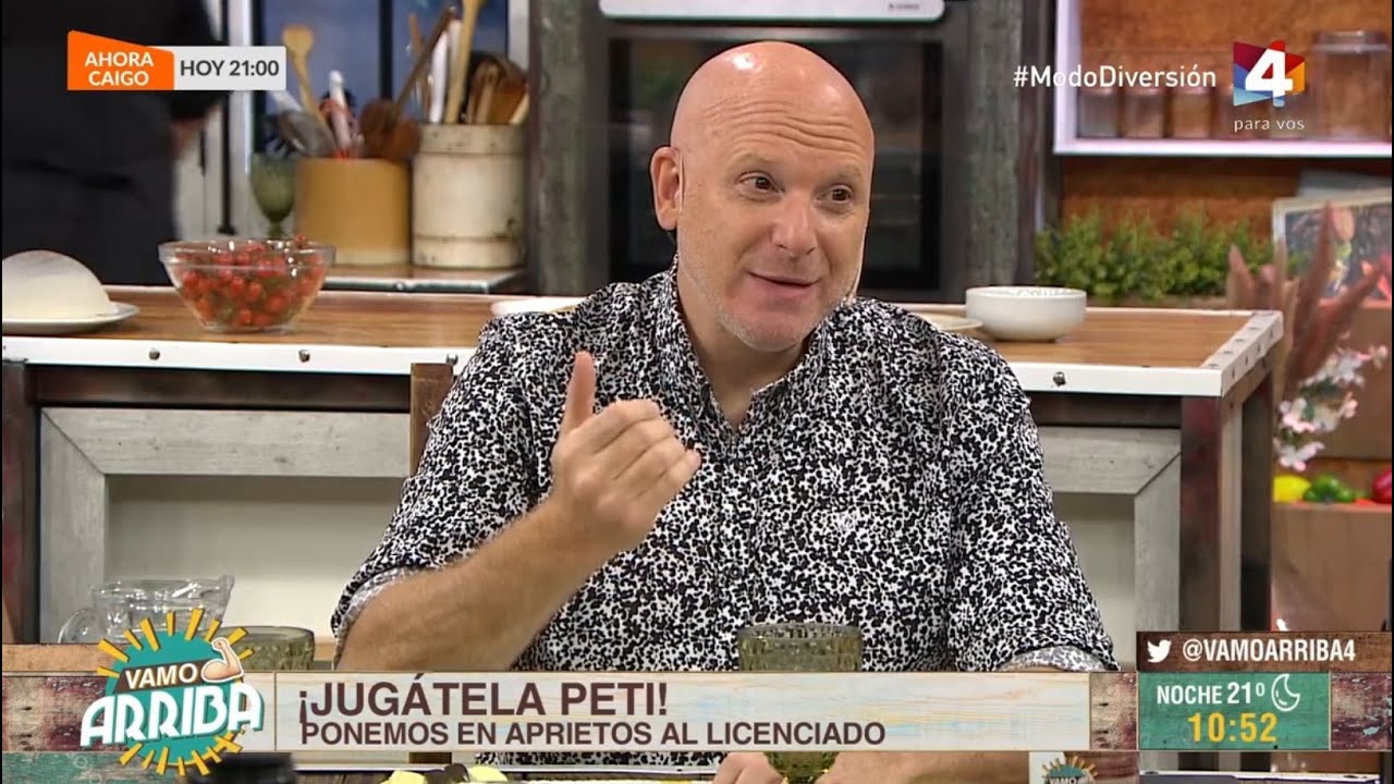 Vamo Arriba - Un apasionado de la comunicación: Nos visita Orlando Petinatti