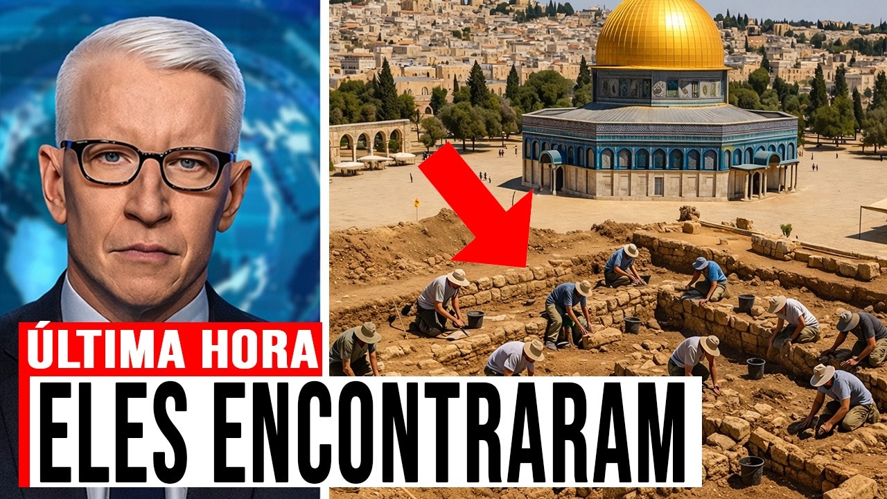 REVELAÇÃO INACREDITÁVEL! O que foi achado sob o MONTE DO TEMPLO MUDA TUDO que sabemos!