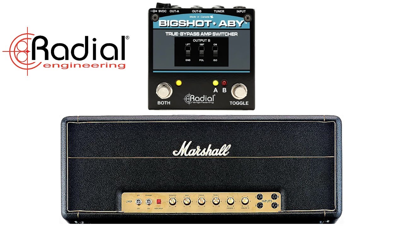 Radial BigShot ABY with Marshall Plexi Amps