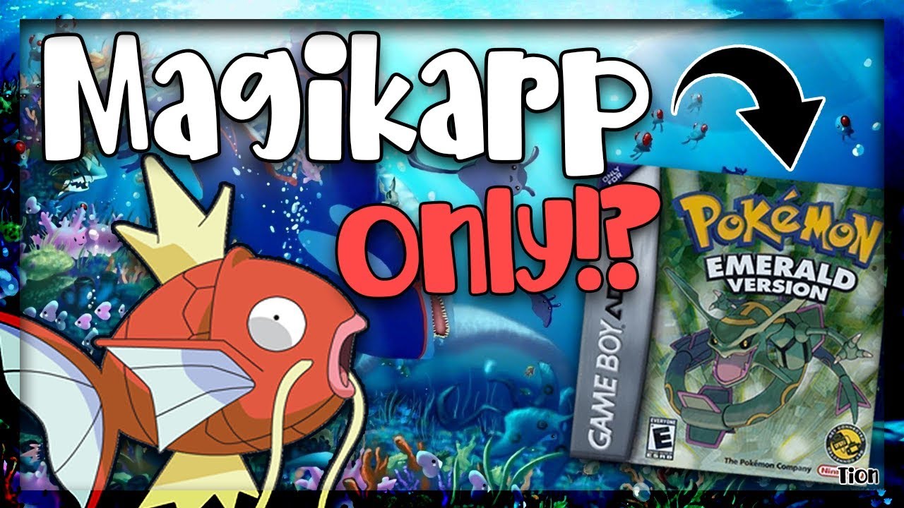 Can You Beat Pokemon Emerald With Only a Magikarp?