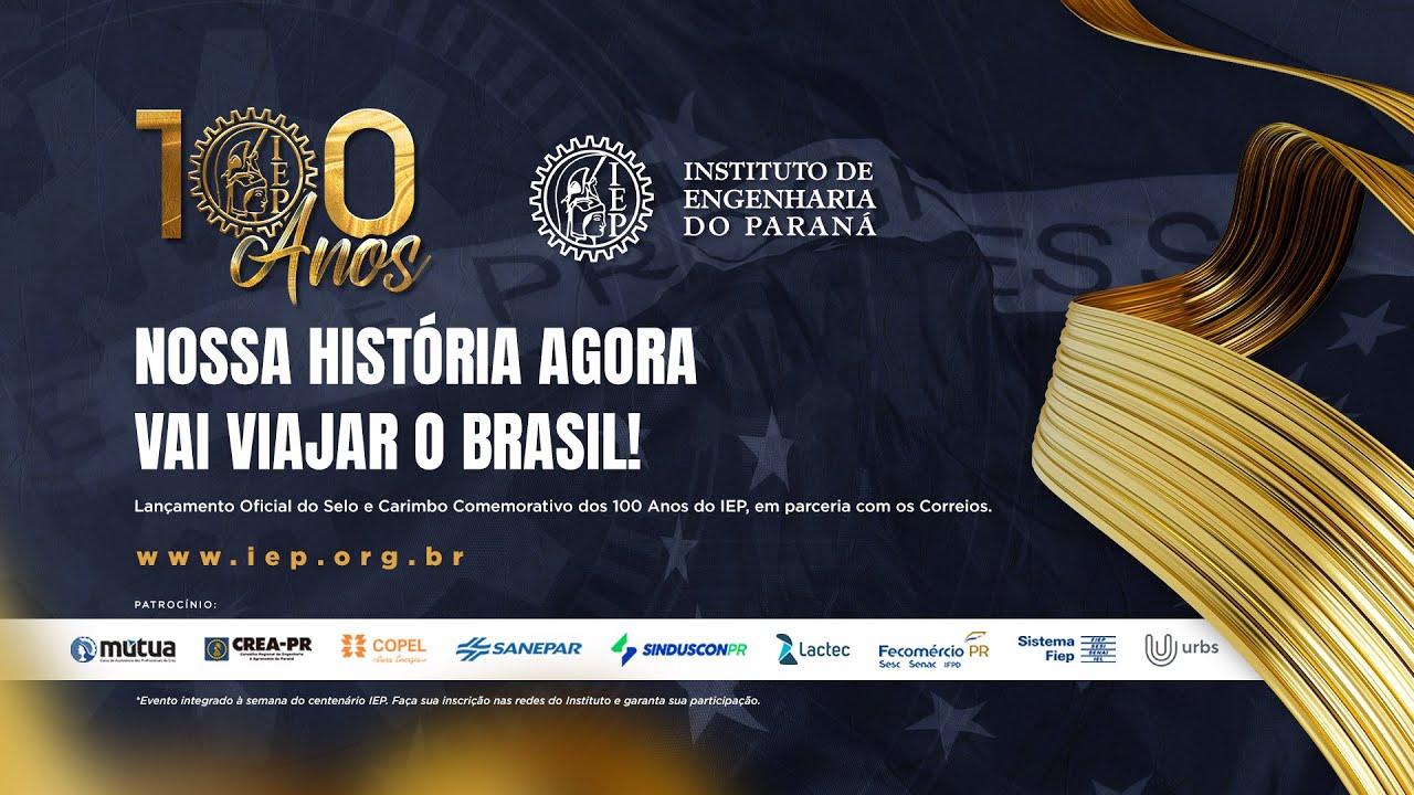 Nossa história agora vai viajar o Brasil – Centenário IEP