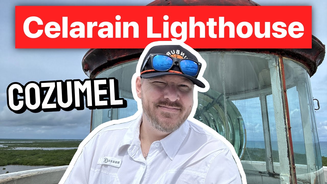 Climbing Cozumel's Celarain Lighthouse: Stunning 360&deg; Views from the Top! #lighthouse