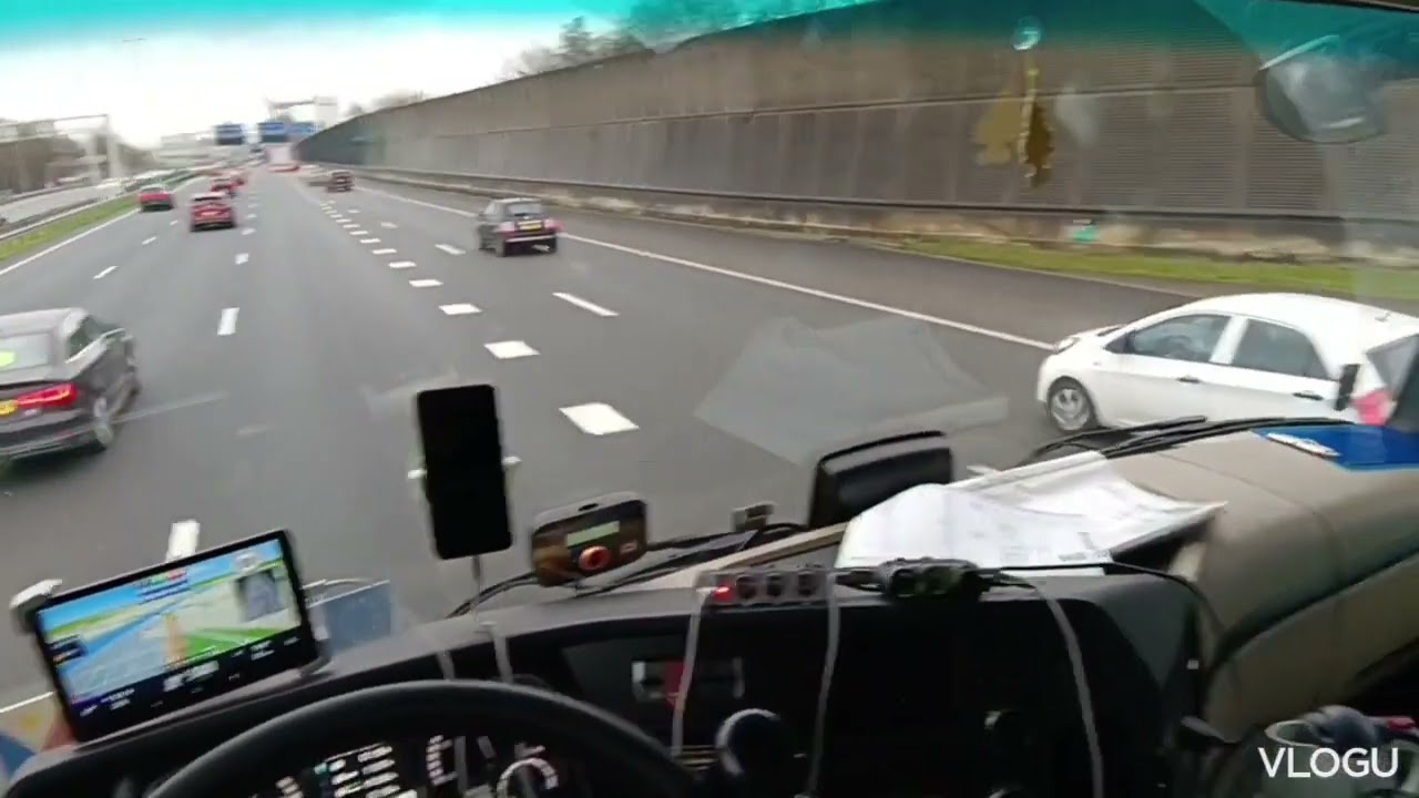 NAGUTOM AT NAPADAAN SA SHELL NETHERLAND | PINOY TRUCKER IN EUROPE
