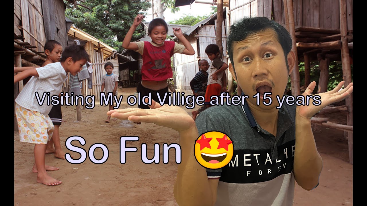 Visiting My Old village in Myanmar